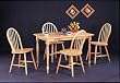 Solid Wood 5 Piece Dining Set By Coaster Furniture