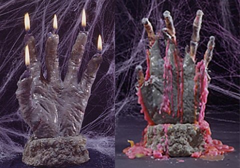 Halloween Hand Candle Prop