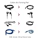 Hexagon Network - Ethernet Cable Cat7 Flat 15ft Black, Shielded (STP) Network Cable Cat 7 Flat Slim Ethernet Patch Cable, Internet Cable with Snagless RJ45 Connectors - 15 Feet Black