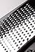 Ideas In Motion Kitchen Grater Multi Shredder with Bonus Storage Container, Stainless Steel/Black