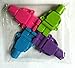 48 Minifig Crayons by MinifigFans - Birthday Party Favors For Girls 12 Sets of 4 - Made in the USA from Crayola Crayons