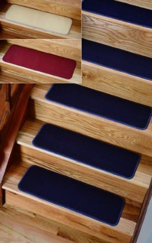 Solid Burgundy Rug Carpet Stair Treads Set Of 12