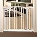 Dreambaby Auto Close Security Gate with Extensions, White