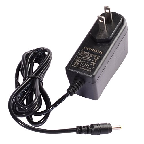 Smays 5V 2A AC DC Power Supply Wall Adaptor 10W - 3.5mm/1.35mm DC-in Plug for Digital Picture Frame, Foscam Camera, Shower Christmas Lights, LED Strips, HDMI Splitter (UL LISTED)