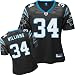 Reebok Carolina Panthers Deangelo Williams Women's Replica Jersey-Size: Large