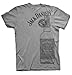 Jack Daniels Sports Grey T-shirt Large Bottle Design