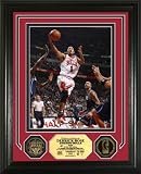 Derrick Rose Framed Chicago Bulls 8x10 Photo 24KT Gold Coin Photo Mint