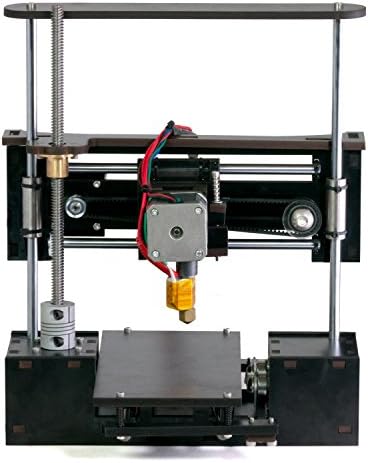OneUp 3D Printer Kit with Heated Bed 4" x 4" x 5" Build Dimensions 50 Micron 1.75mm PLA ABS Nylon Filament