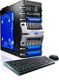 CybertronPC Fortress IV GM2222B Desktop (Black/Blue)