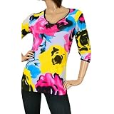 Plus Size Waves Of Color Top