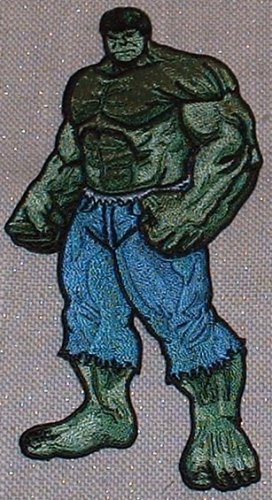  Marvel's Incredible HULK Embroidered Figure PATCH