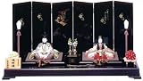 一秀 作 ひな人形 木目込 雛人形 親王飾 醍醐雛 25号D