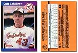 Curt Schilling 1989 Donruss BB Rookie Card