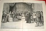 LUTHER BEFORE THE DIET AT WORMS 1521 THEATRE 1883