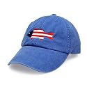 Fishing Hat 'Fishboy USA' Low Profile Embroidered Cotton Deluxe Angler Cap