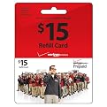 Verizon Wireless Prepaid Phone Card - $15