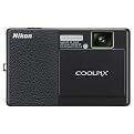 Nikon Coolpix 12.1MP Touch Screen Digital Camera - Black (S70)