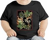 Floral Forest オーガニックベビーTシャツ 12 - 18 Months