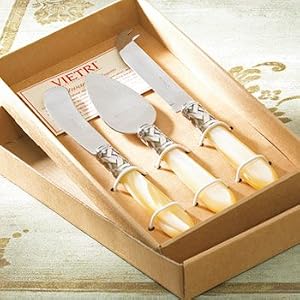 Aladdin Ivory Cheese Knife Set By Vietri by Vietri