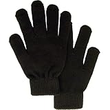 Simplicity Men / Women Men / Women Winter Classic Solid Colored Knit Gloves