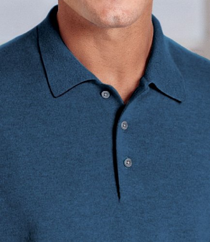 Traveler Cashmere Polo Sweater