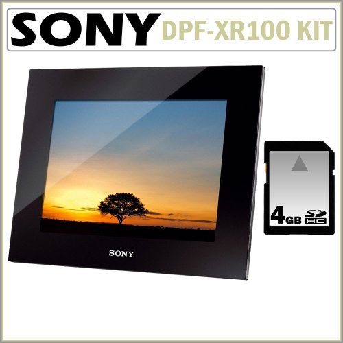 Sony DPF-XR100 10.2-Inch WSVGA LCD (16:10) Digital 