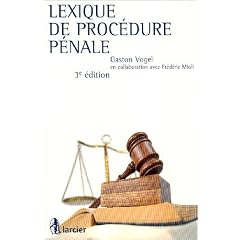 Lexique de Procedure P�nale
