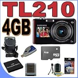 51 XckOTzUL. SL160  #>> Samsung TL210 DualView 12.2MP Digital Camera w/5x Optical Zoom (Red) BigVALUEInc Accessory Saver 4GB Battery Bundle Reviews