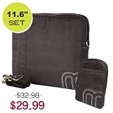 11.6 Inches Laptop Sleeve with 2.5 Inches Hard Drive Case