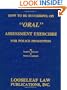 How to Be Successful on "Oral" Assessment Exercises for Police Promotion
