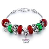 Swarovski Crystal Flower Charm Bead – Pandora Bead & Bracelet Compatible Picture