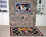 Pittsburgh Pirates Rug 5x8 60"x92"