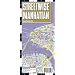 Streetwise Manhattan Map - Laminated City Street Map of Manhattan, New York - Folding pocket size travel map with subway map, bus map