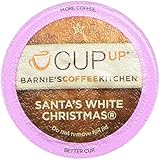 Barnie's CoffeeKitchen Santa's White Christmas Cup Up Single Serve, 10 Count