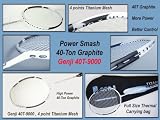 Genji Sports 40T-9000 HM 40 Ton Carbon badminton racket
