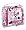 White/Pink Hearts