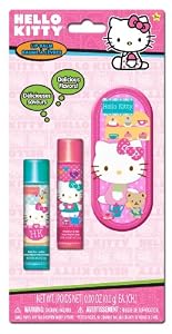 Hello Kitty Lip Balm with Tin, 3 Count