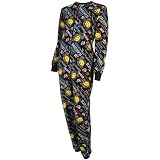 NBA Oklahoma City Thunder Ladies Little Miss Basketball Fleece Jumpsuit - Black (Large) Amazon.com