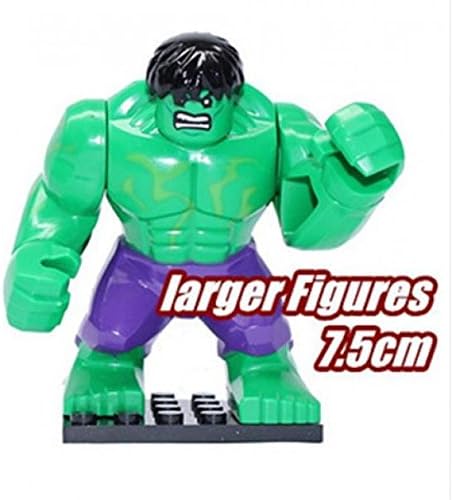 Super Heroes the Avengers Hulk Mini Action Figure Toys Compatible With Lego 7.5 cm. / avg002