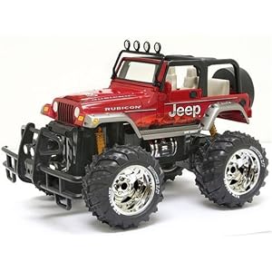 1:10 Scale Radio Control Full Function Jeep Wrangler Off Road - Colors May Vary by 