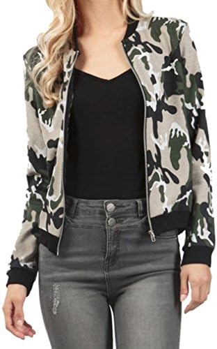 Womens Long Sleeve Casual Blazer Suit Jacket Coat Outwear (M, Army Green)