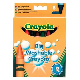 Crayola Big Washable Crayons (8 Pack)