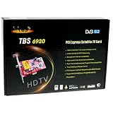 TBS DVB-S2 High Definition Digital Satellite Tuner PCI Express Card HD (DVB-S2/DVB-S) Receiver