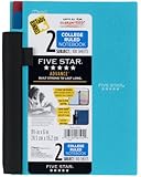 Five Star Advance Spiral Notebook, 2-Subject, 100 College-Ruled Sheets, 9.5 x 6 Inch Sheet Size, Teal (72486)