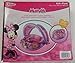 Disney Minnie Mouse Inflatable Kids Float with Optional Sun Cover Canopy