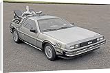 Canvas Prints of 1981 DeLorean Back from National Motor Museum