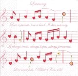 Serviette musique 2