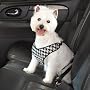 Harness Houndstooth Car Safety Seat Belt Small/Medium