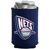 NBA New Jersey Nets Navy Blue Collapsible Can Coolie