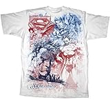 IMAGE OF Superman The Last Son Mens White T-shirt L
